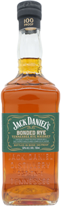 A bottle of Jack Daniel's Bonded Rye Whiskey.